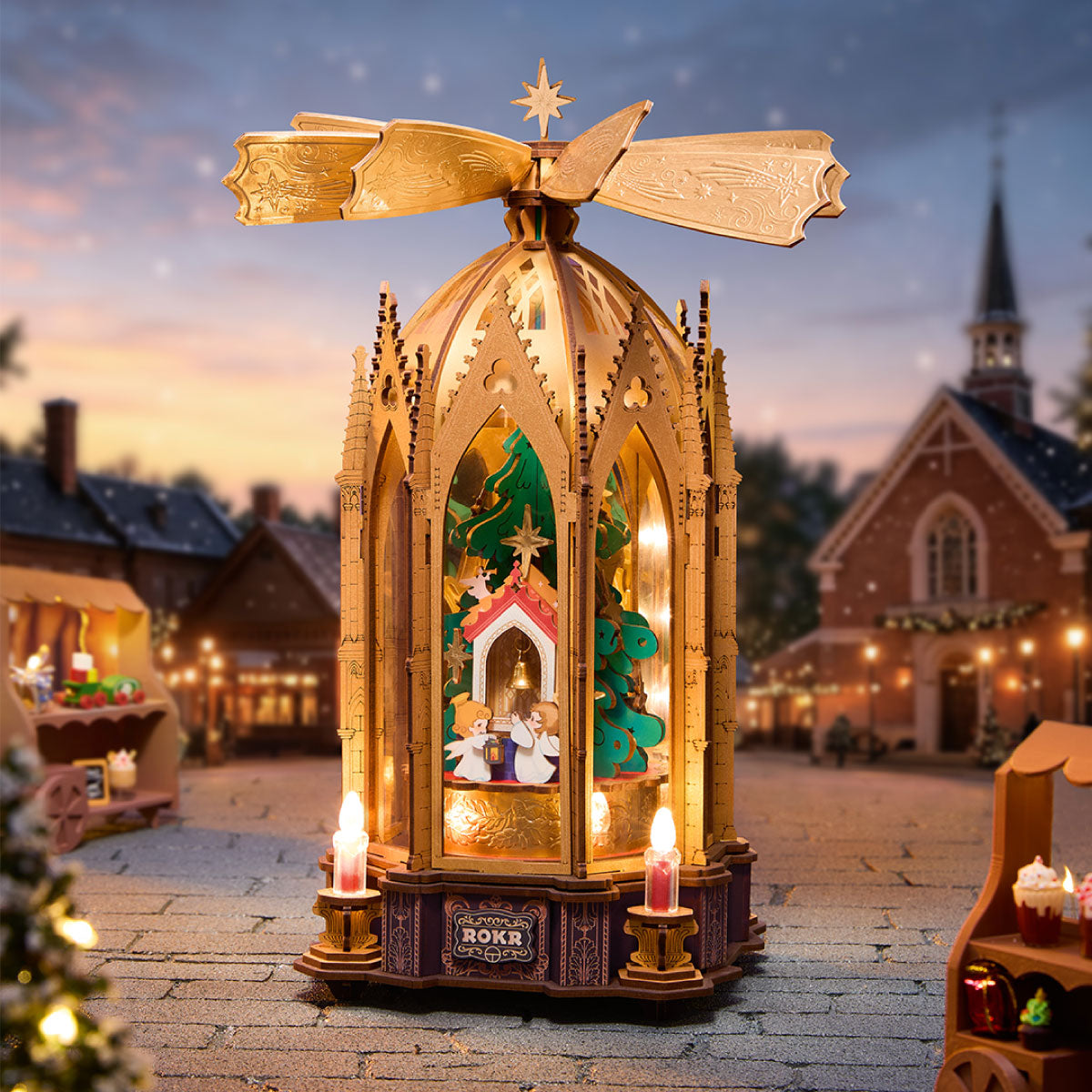ROKR Angel's Christmas Pyramid AMB01 Kit - gallery image 3