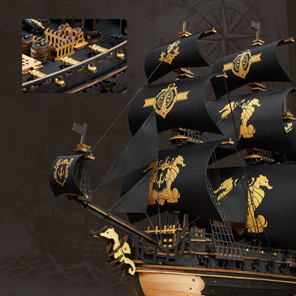 ROKR Seahorse Barque MCB02 Kit - gallery image 4