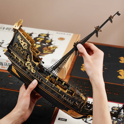 ROKR Seahorse Barque MCB02 Kit - gallery image 5