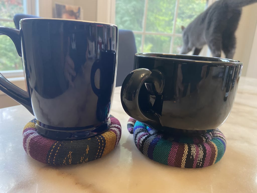 Woven Scented Mug Warming Coaster - gallery image 4