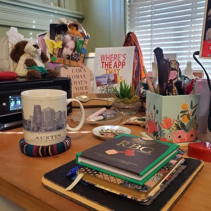 Woven Scented Mug Warming Coaster - gallery image 7
